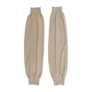 Frenckenberger 100% Cashmere Leg Warmers Chalk One Size NWOT $485 Retail